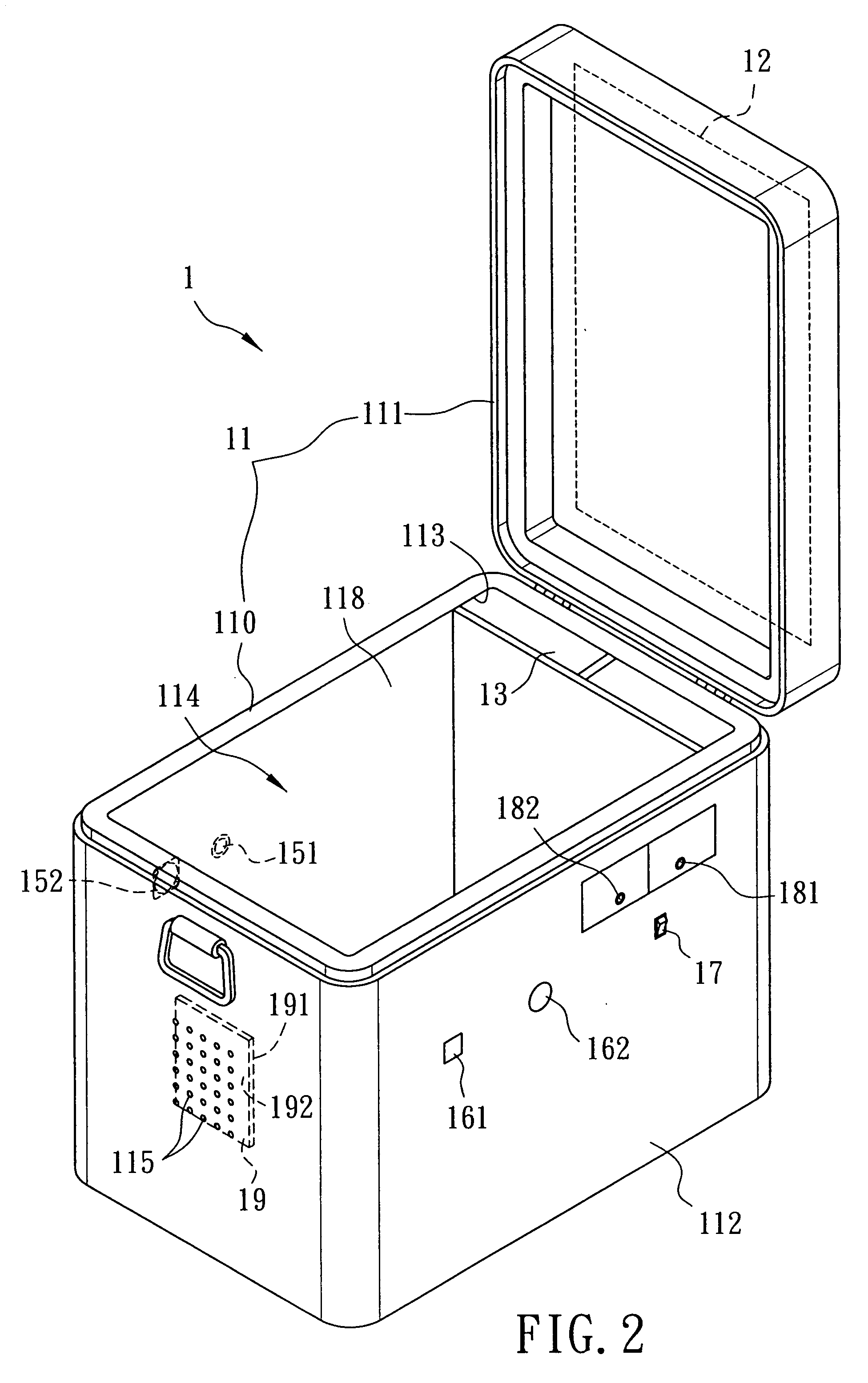 Cold storage device capable of collecting solar power