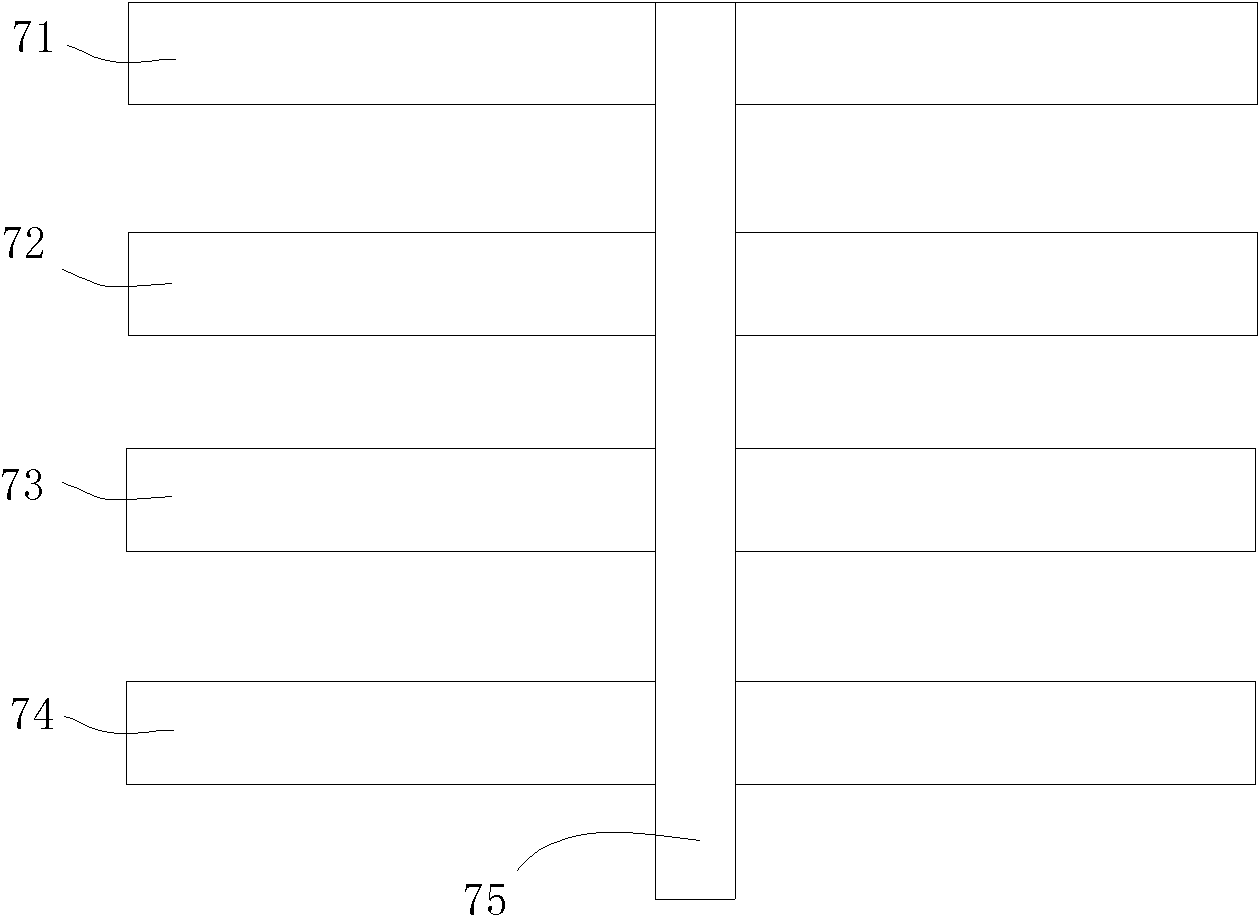 Pallet device and crystallized film growth device