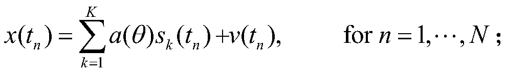 DOA estimation method for moving target echoes under multiple external radiation sources