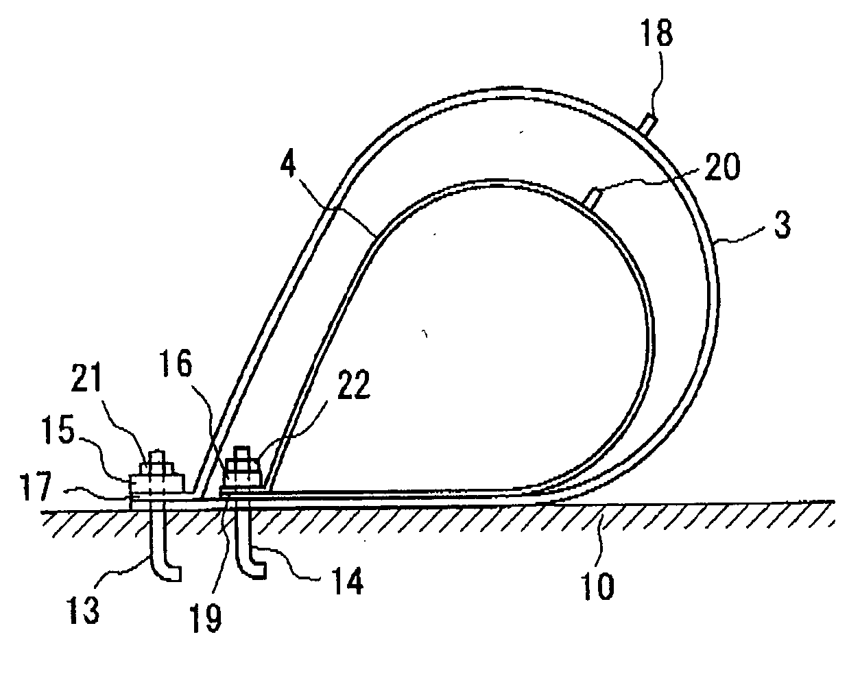 Flexible membrane weir