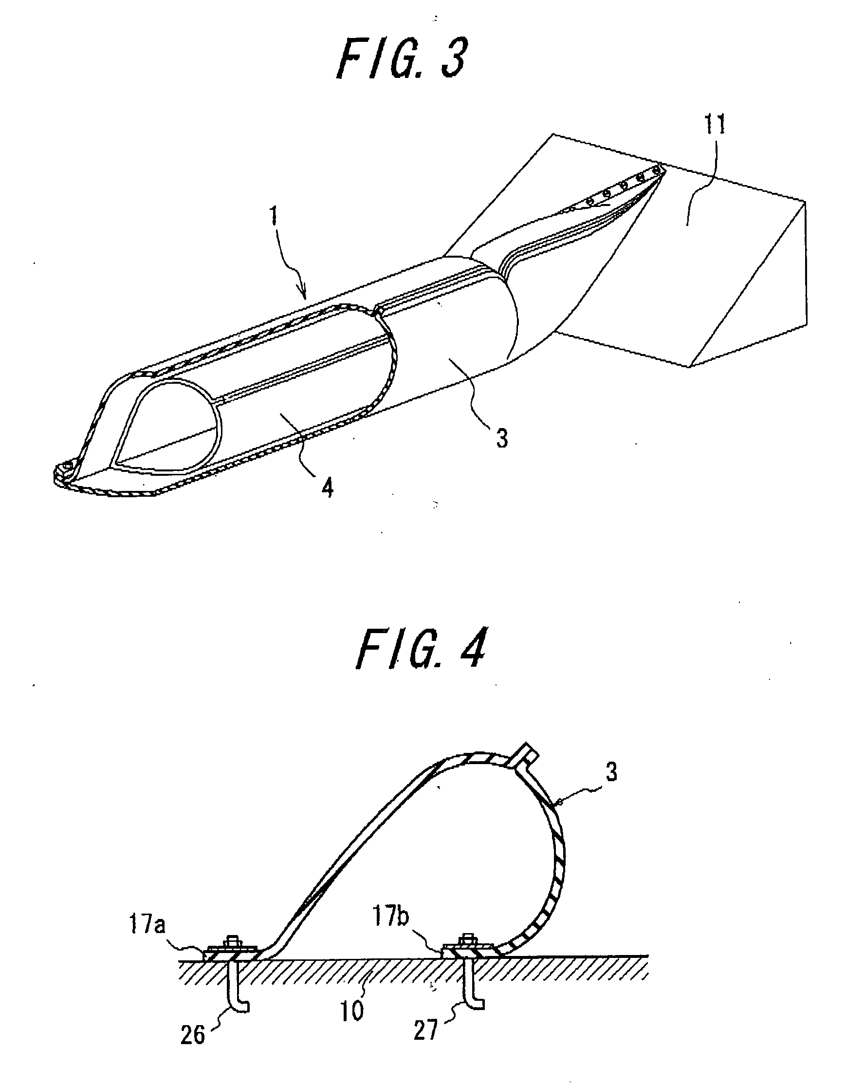 Flexible membrane weir