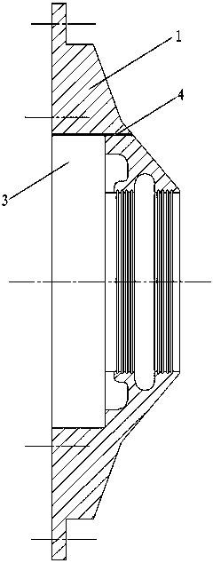 A structure for preventing oil leakage of traction motor