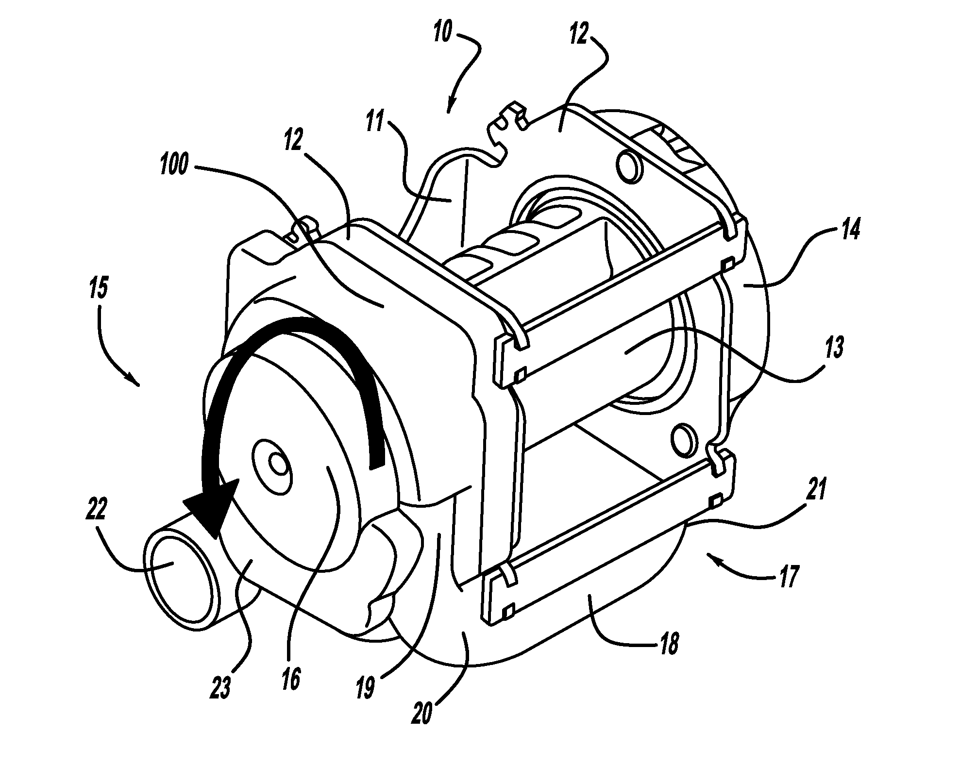 Seat belt retractor and pretensioner combination