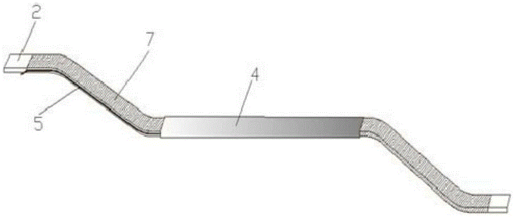 Resistance measurement method for shielding layer of hydrogenerator stator bar