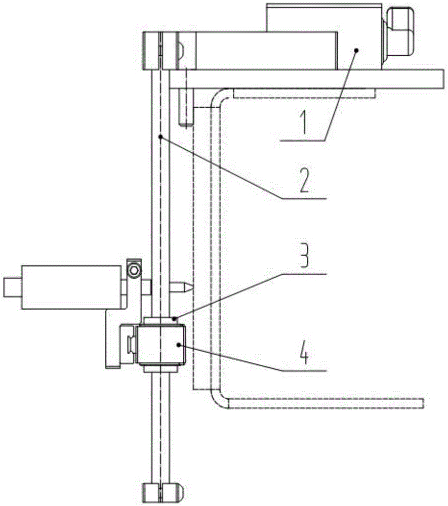 Tool for measuring verticality of side plate of elevator framework