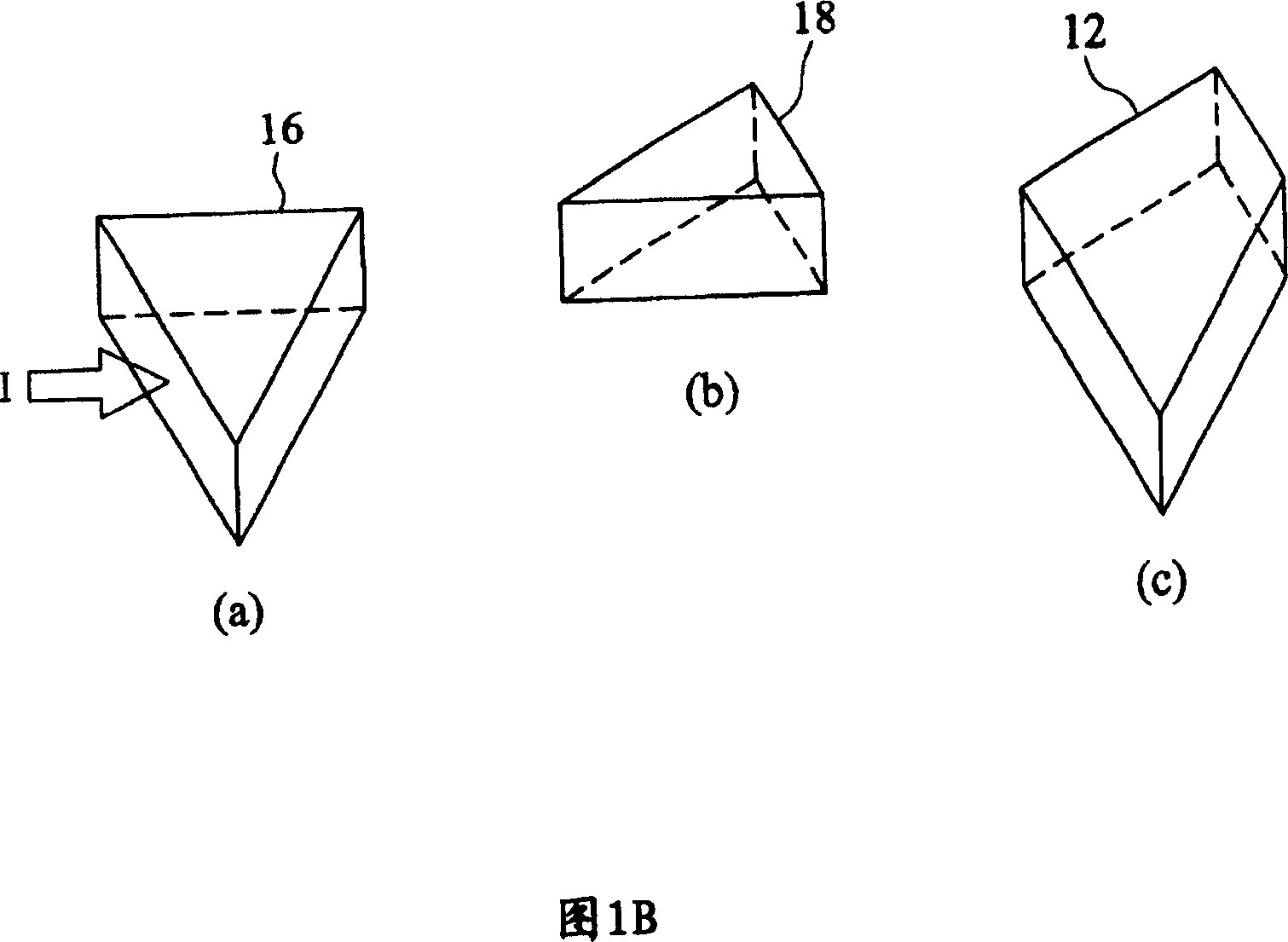 Color splitting prism assembly