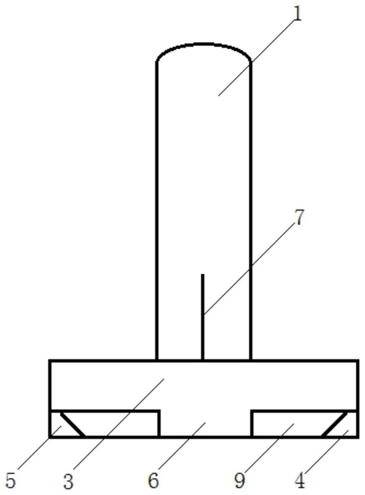 Ankle joint artificial prosthesis