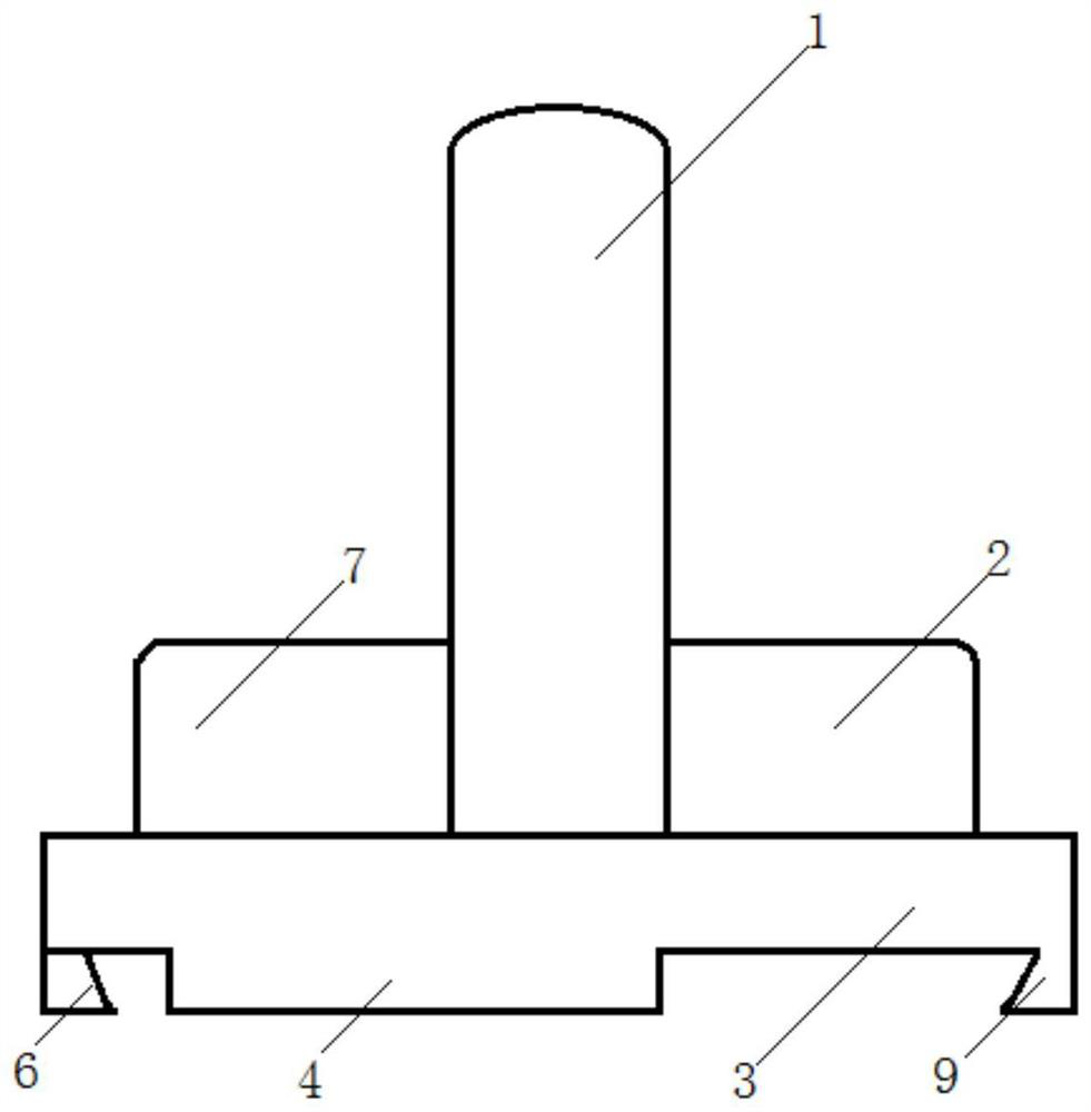 Ankle joint artificial prosthesis