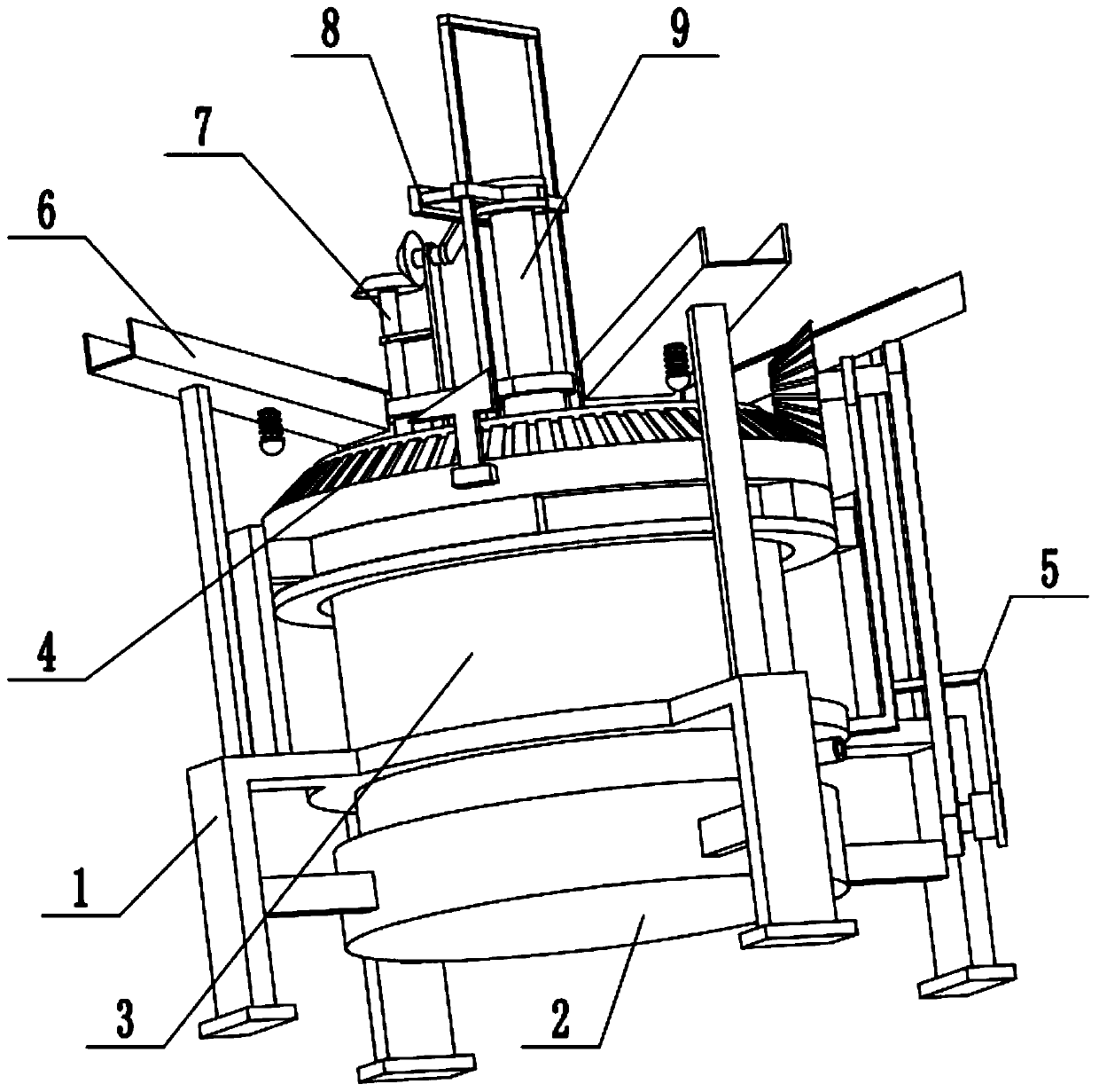 Chelating system for shower gel processing