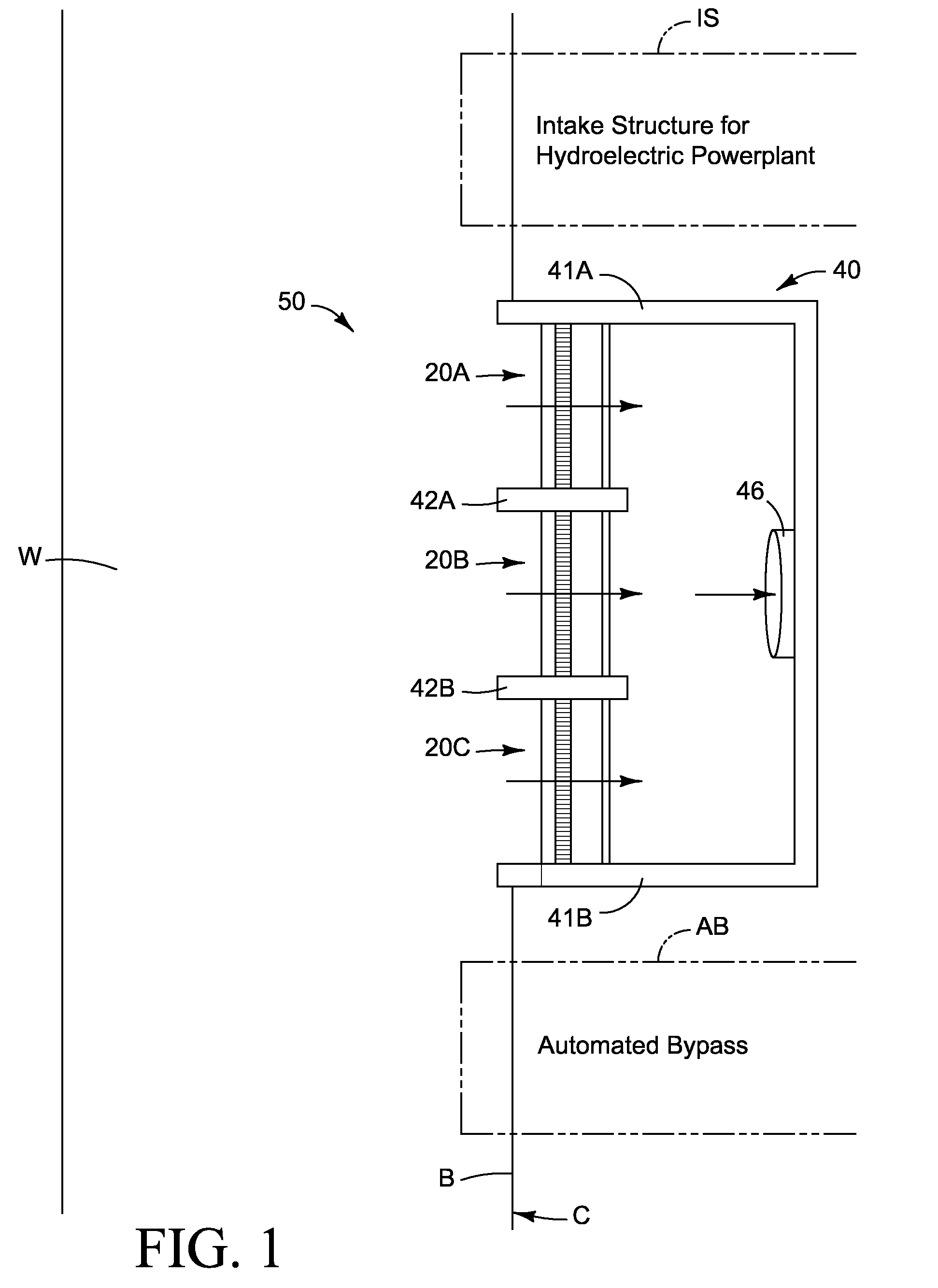 Automatic trip gate