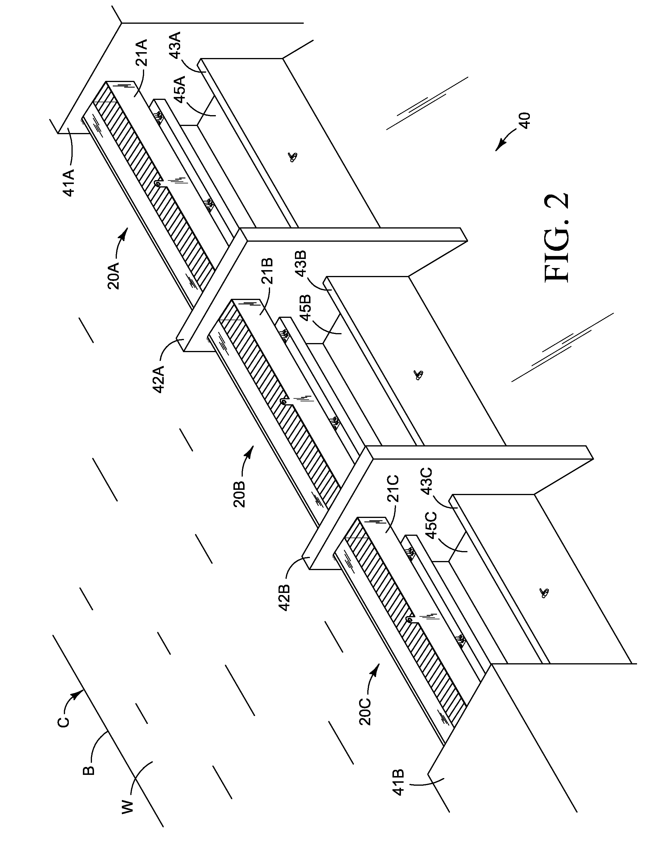 Automatic trip gate