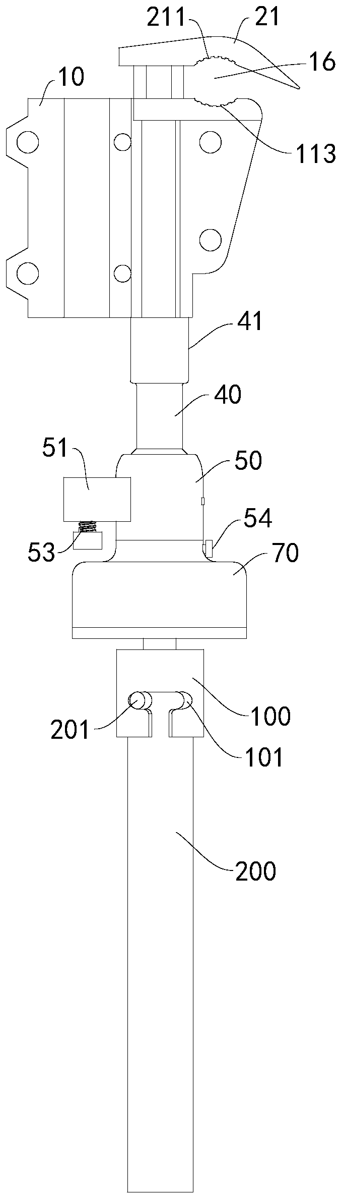 Wire connecting device for electrified lap joint