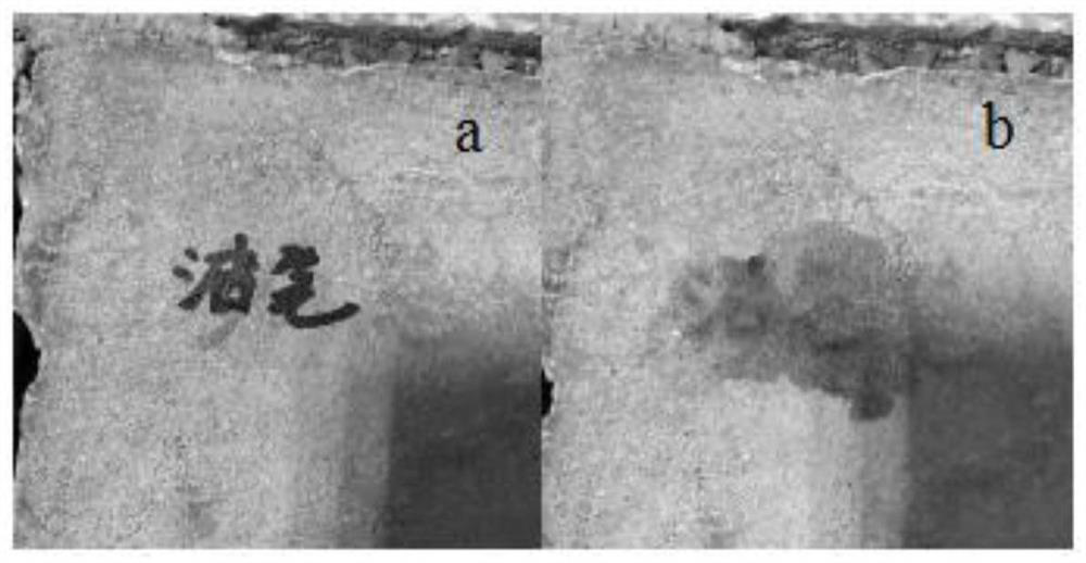 Marking pen cleaning agent and preparation method thereof, and marking pen mark cleaning method