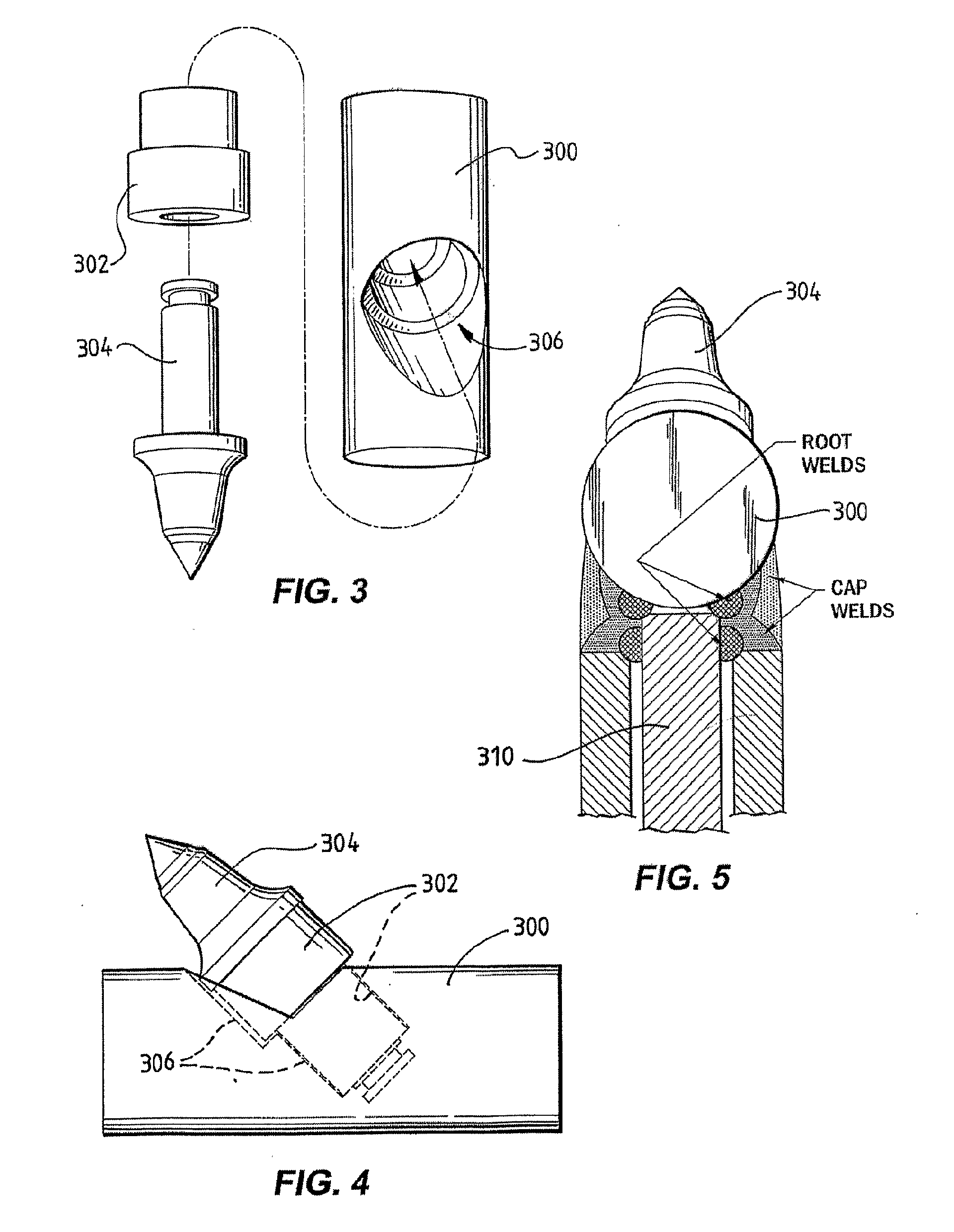 Holder for holding a tooth on a body of a cutting blade or grinding drum for cutting or grinding rock or hard earth formations