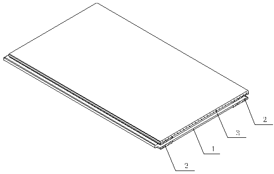 A second-floor floor based on beam bridge structure