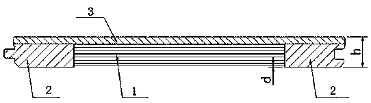 A second-floor floor based on beam bridge structure