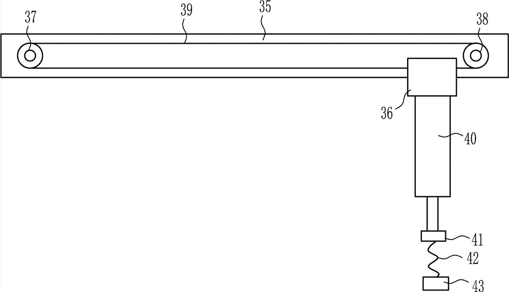 Cloth rolling device for textile production