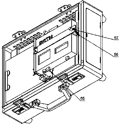 Portable confidential document integrated box