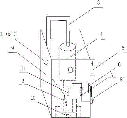 High-efficiency and stable ultrasonic electrolytic descaling device