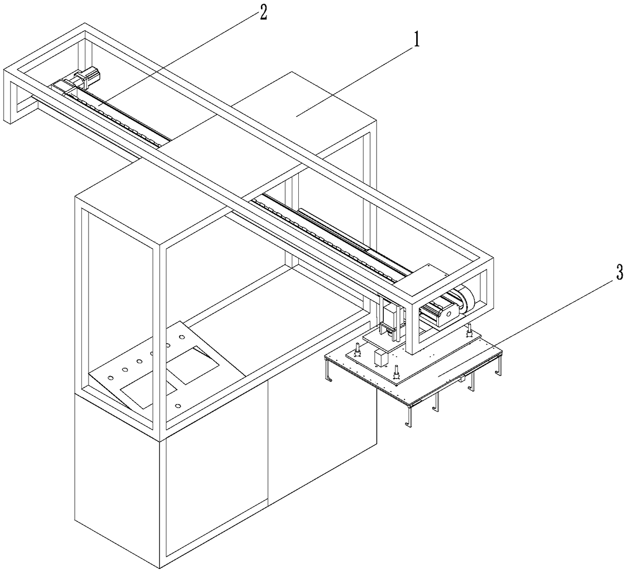 Small-size light guide plate conveying system