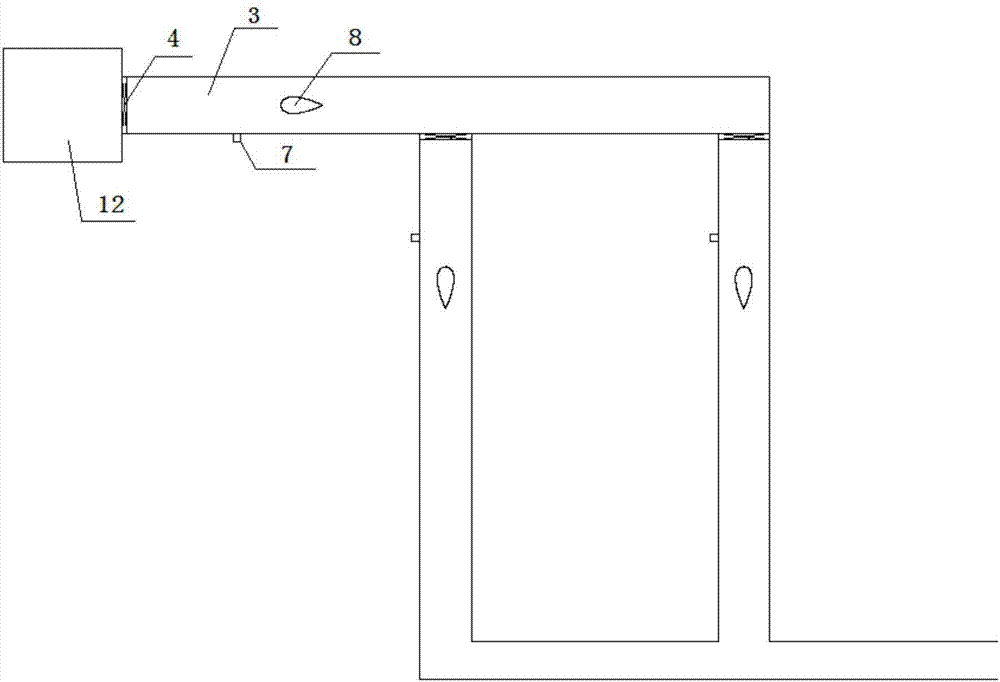 Water-saving system for remote automatic control of gates in irrigation districts