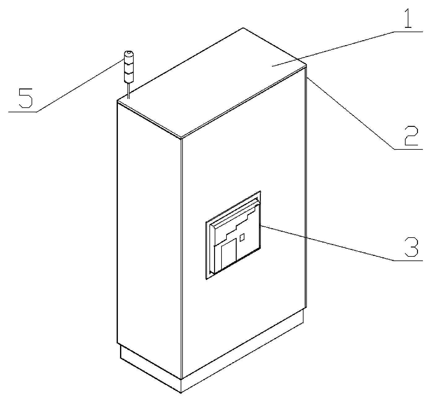 Low-voltage power distribution cabinet convenient to maintain and repair