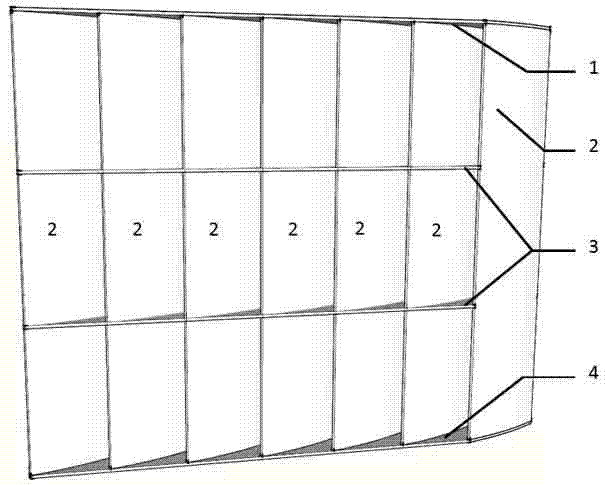 Upright hook-surface grid-type screen