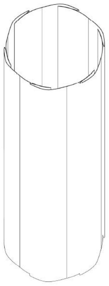 Scissor hinge and air bag mixed hemostatic structure and hemostatic device