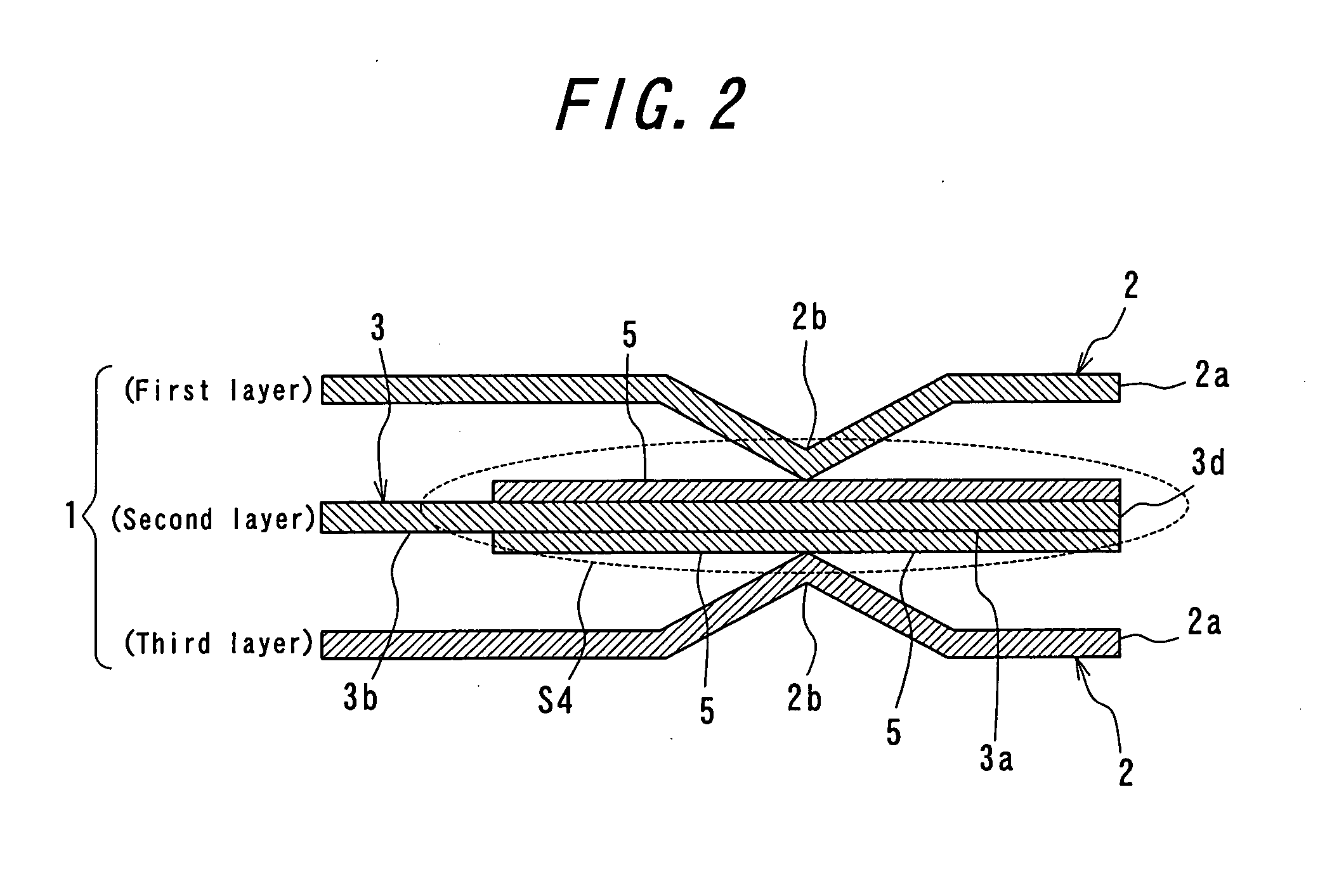 Metal gasket for cylinder head