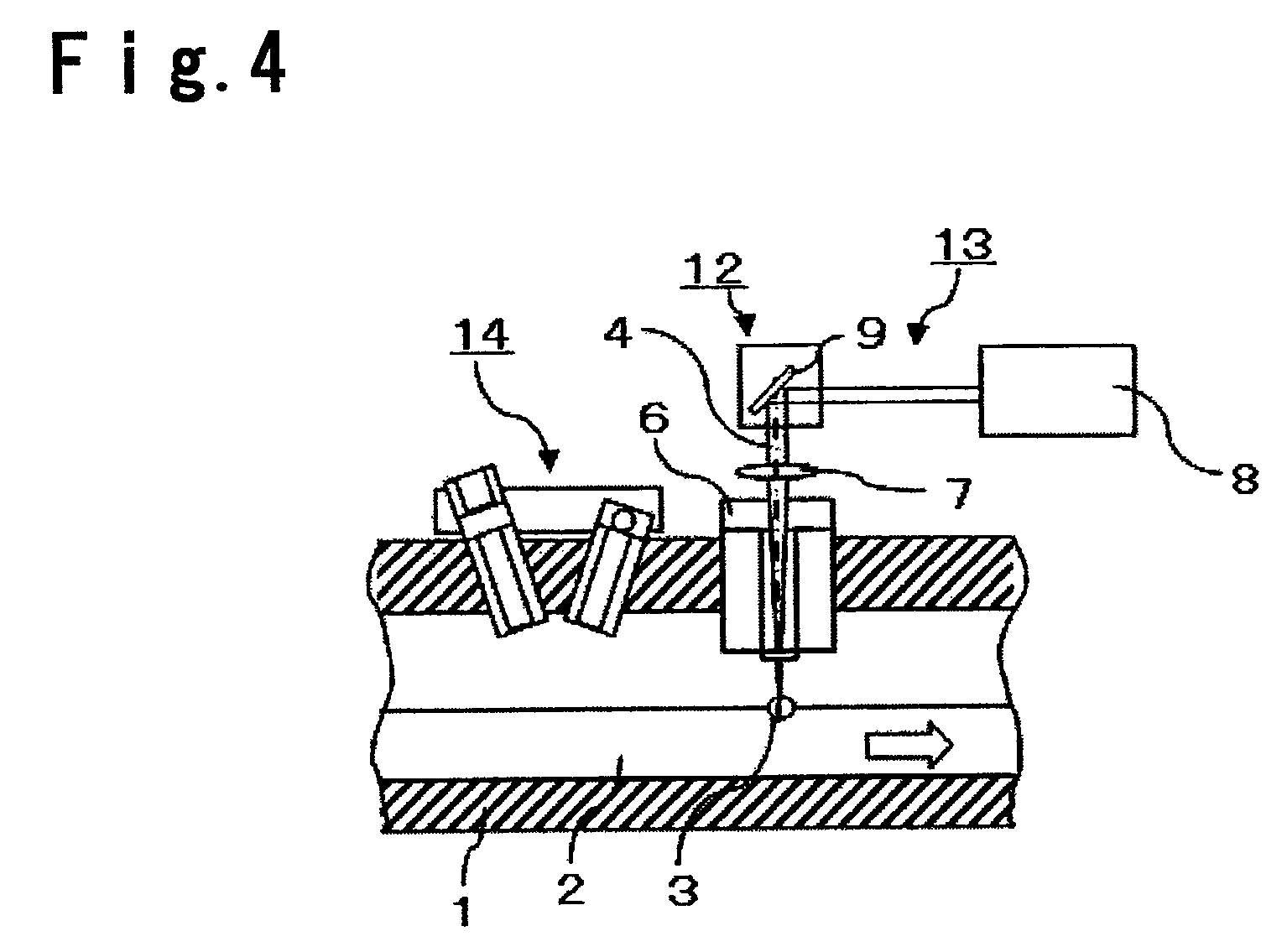 Method for removing bubbles from molten glass and process for producing glass