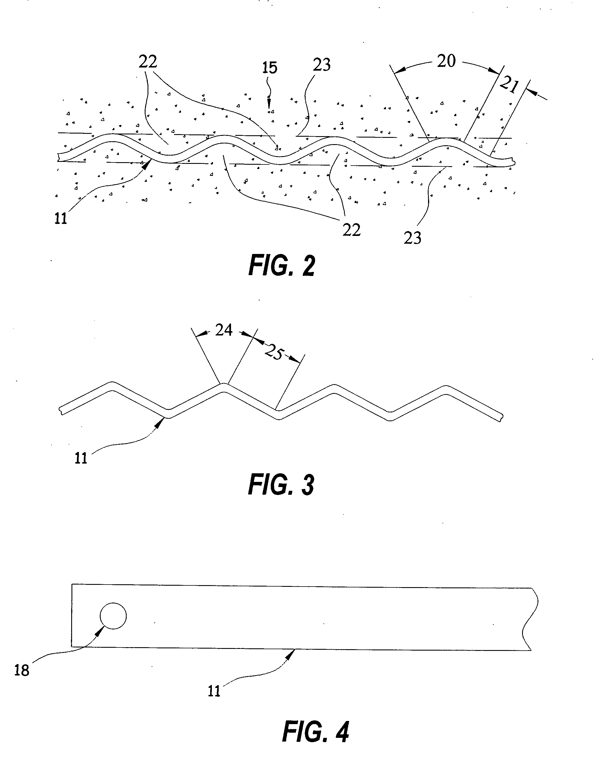 Stabilized earth structure reinforcing elements