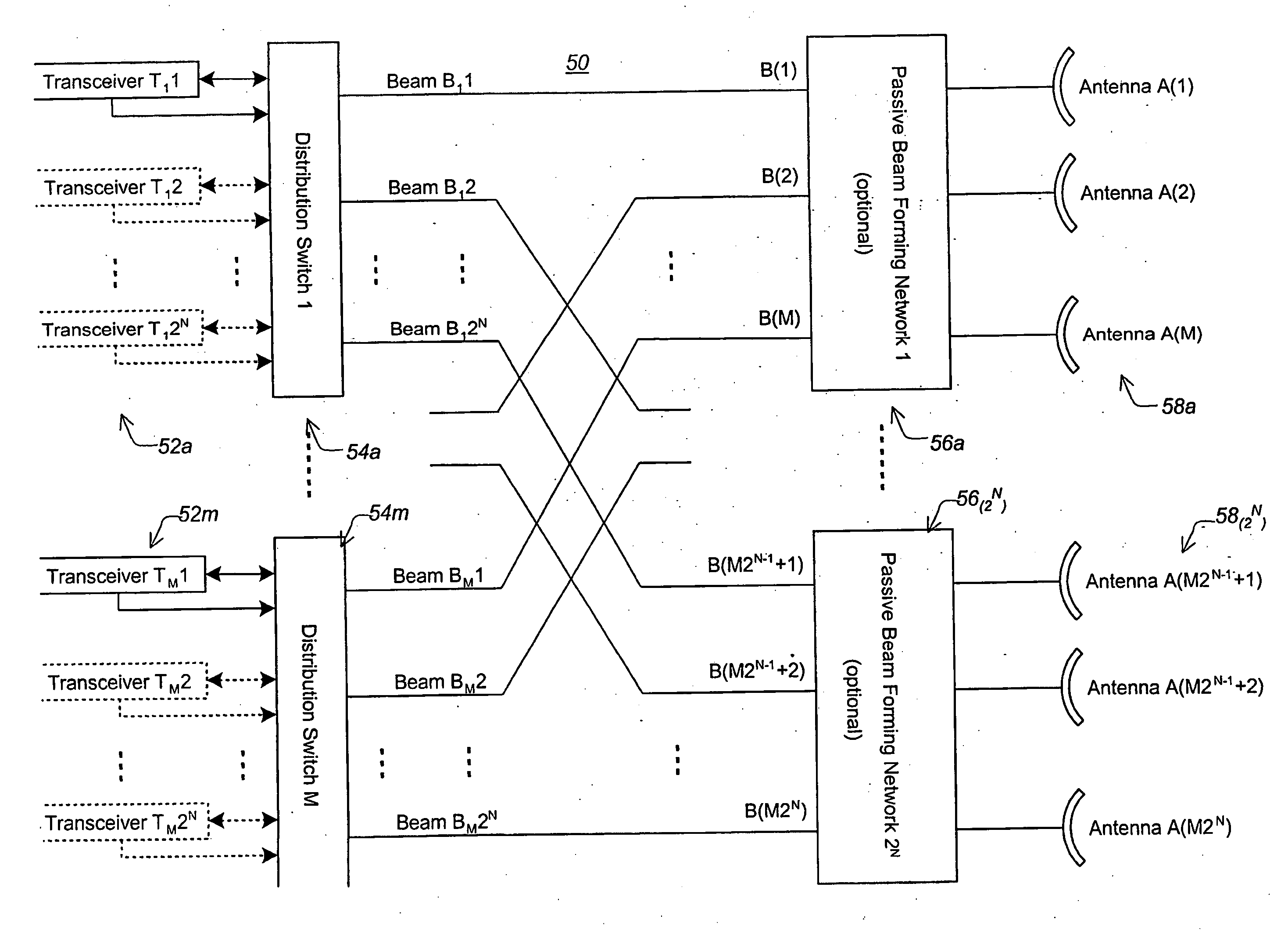 Method and apparatus for beam steering in a wireless communications systems