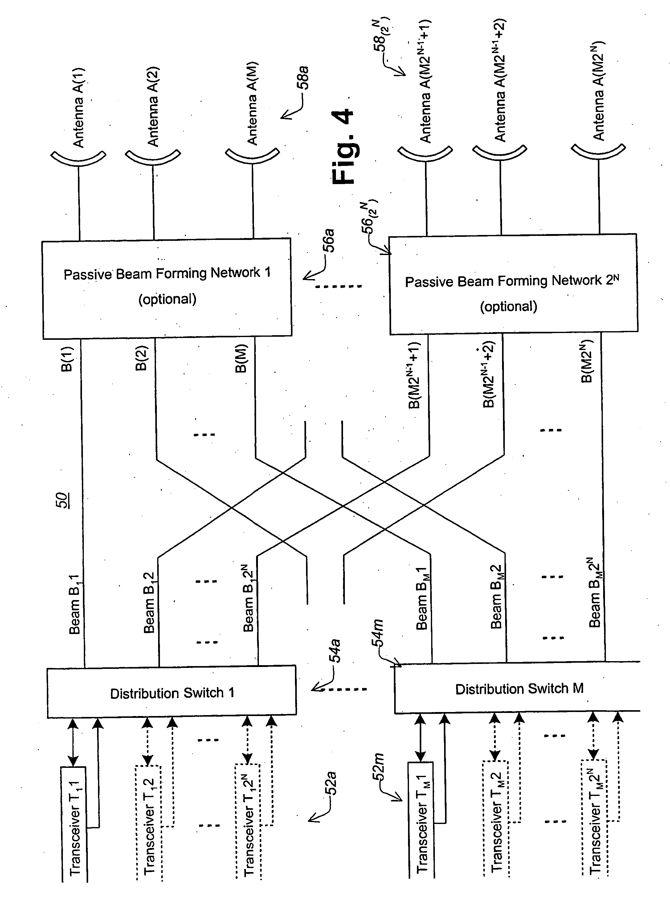 Method and apparatus for beam steering in a wireless communications systems