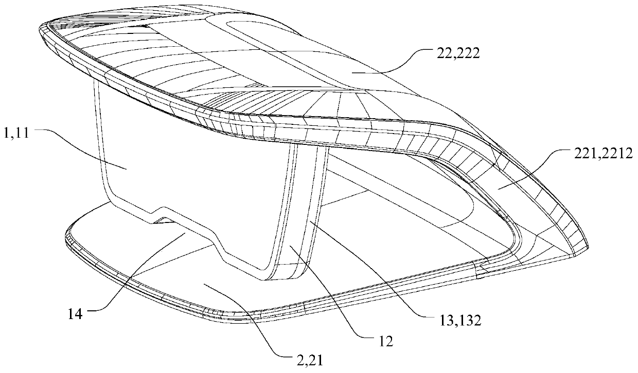 Suspension type automobile instrument panel assembly, automobile instrument desk and automobile