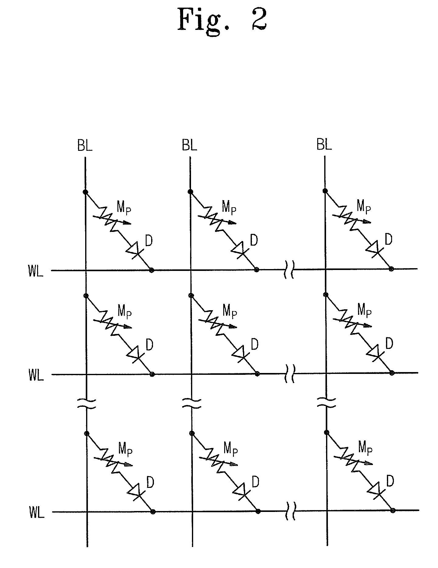 Phase-changeable memory devices having reduced susceptibility to thermal interference