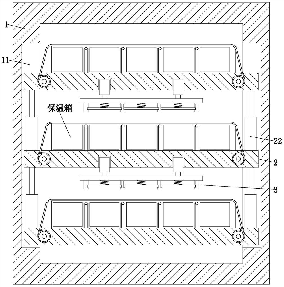 A kind of fresh-keeping transportation method of cold chain logistics