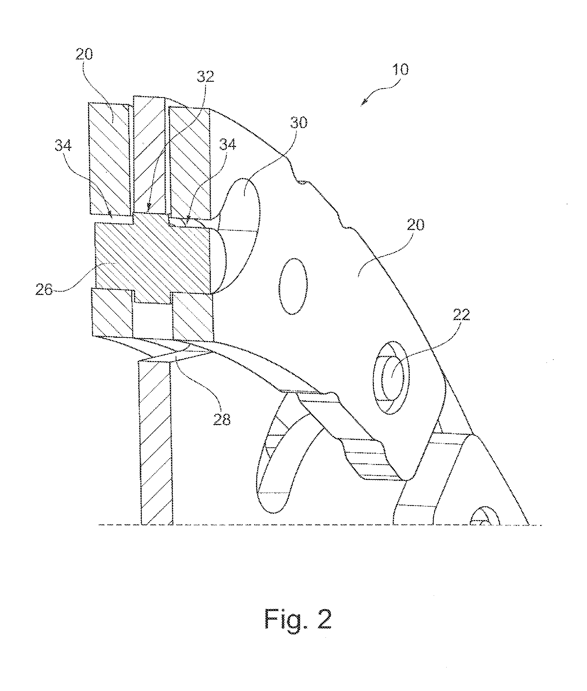 Centrifugal force pendulum device