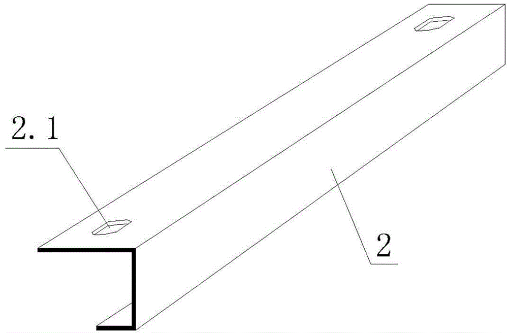 Suspended ceiling stone dry-hanging structure and construction method thereof