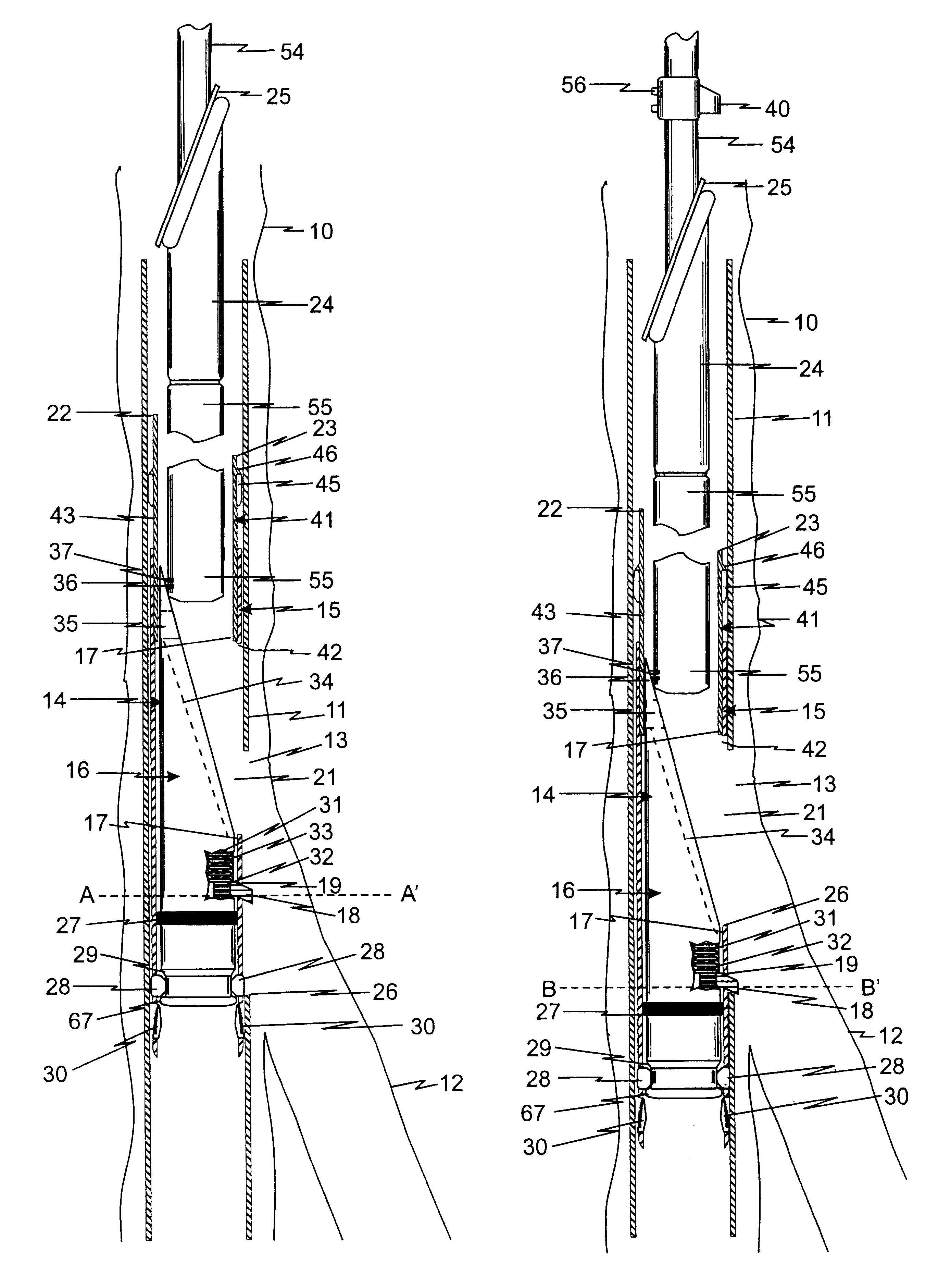 Assembly and method for forming a seal in a junction of a multilateral well bore