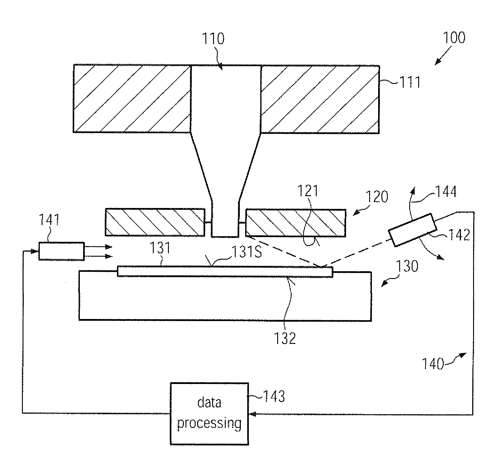 Method and system for detecting particle contamination in an immersion lithography tool