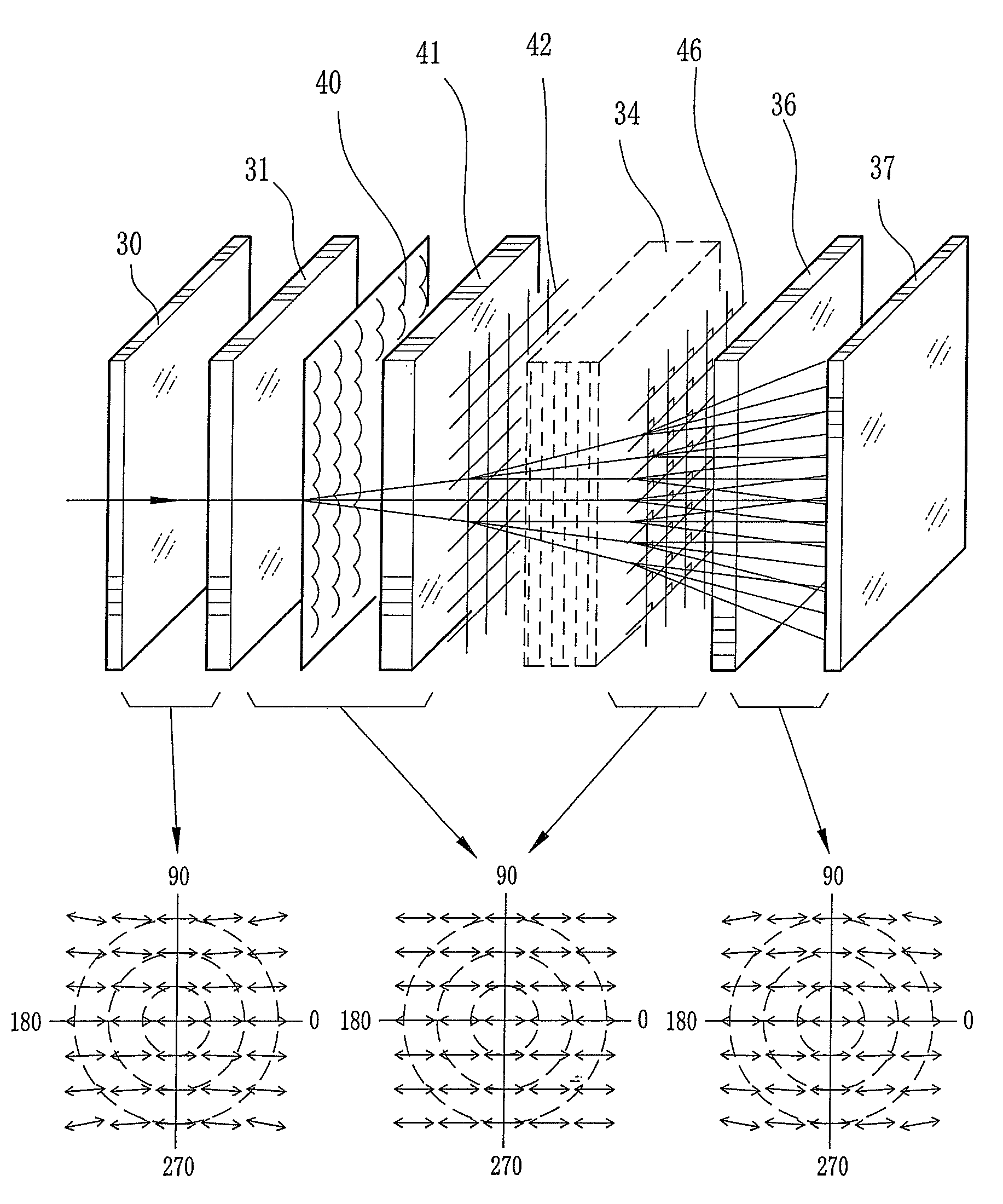 Liquid crystal display and liquid crystal projector