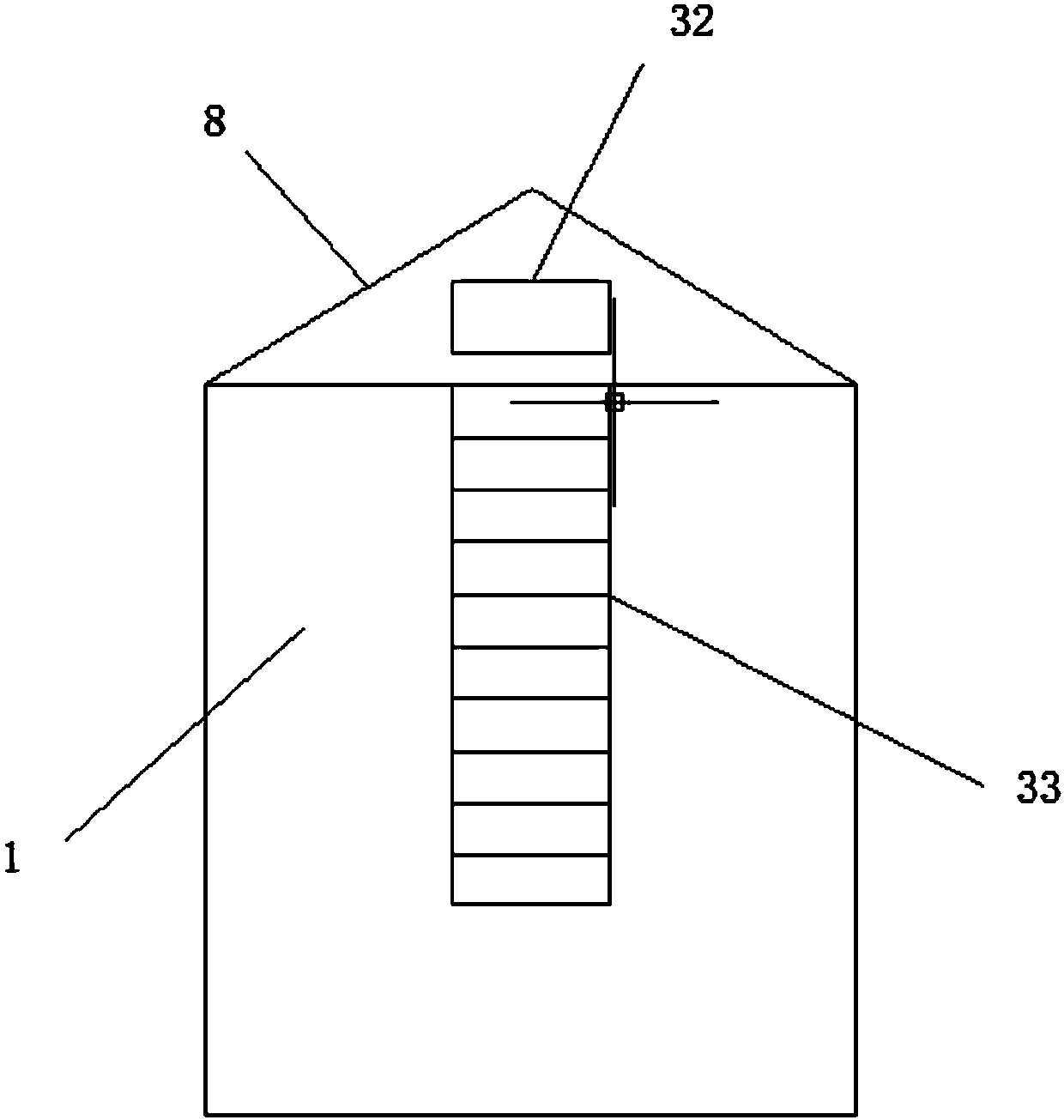 Pig house with auto-disinfecting function