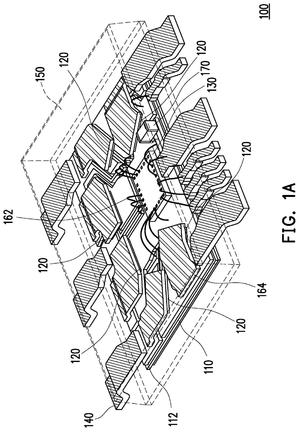 Intelligent power module packaging structure