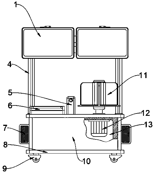 A multimedia display device for art design