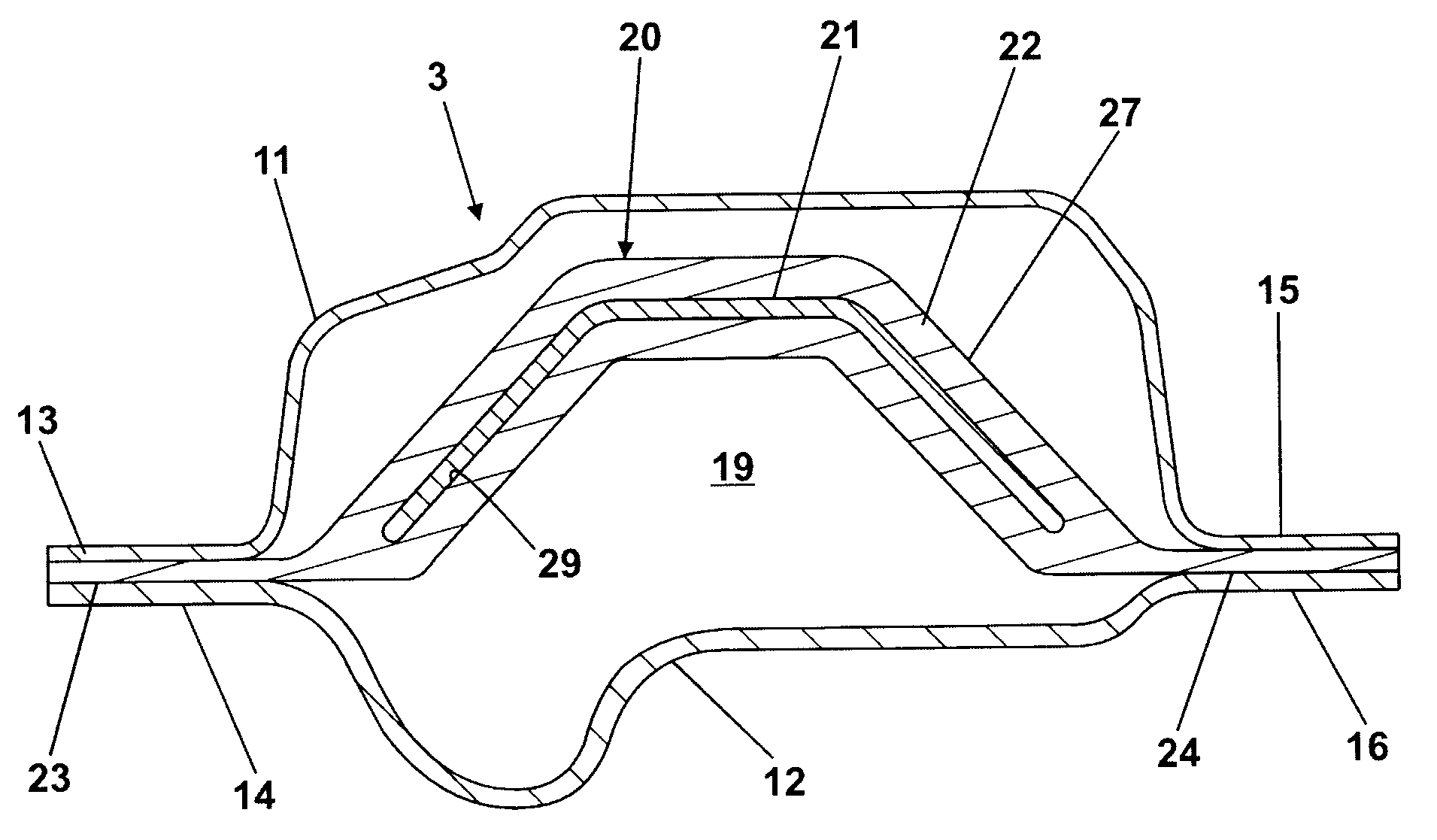 Structural member for a motor vehicle