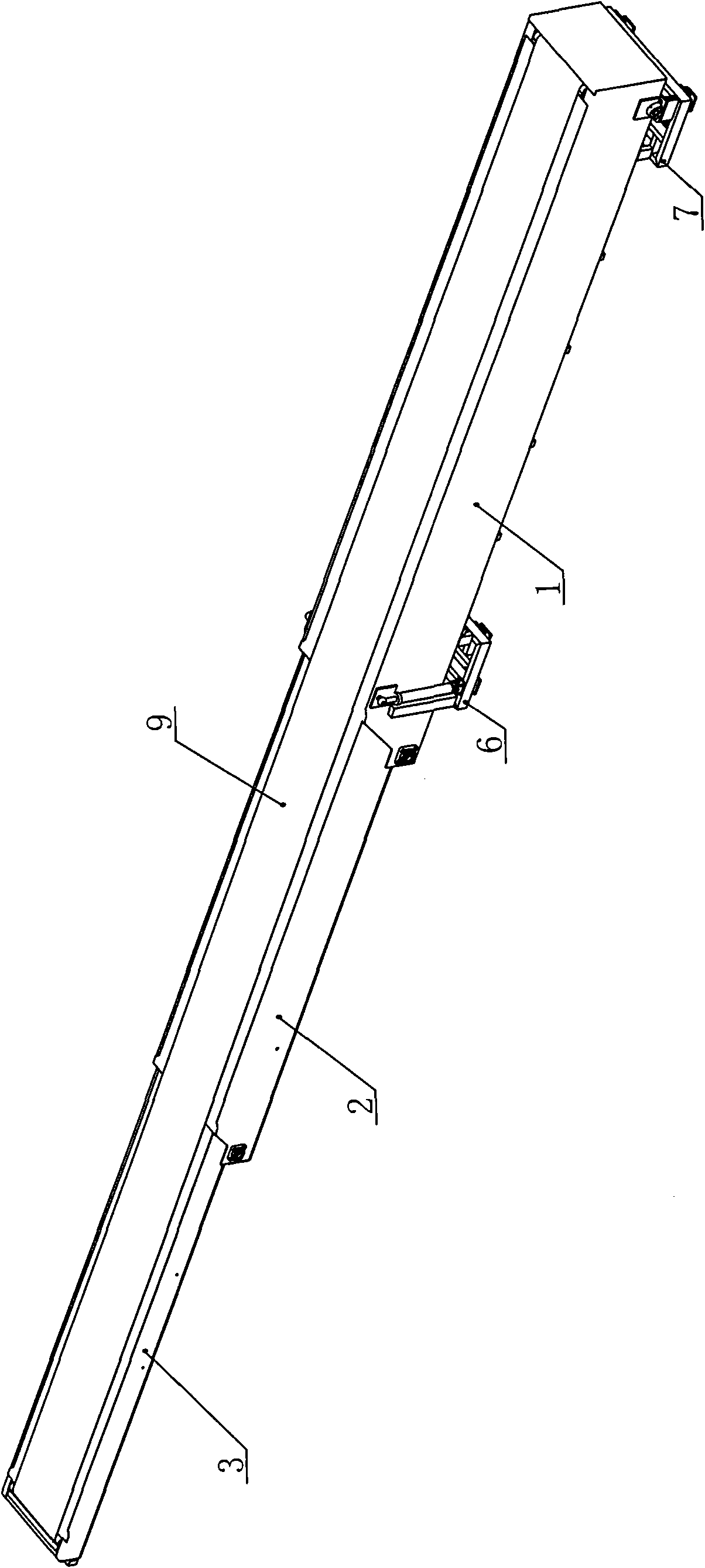 Telescopic bidirectional loading and unloading conveyor