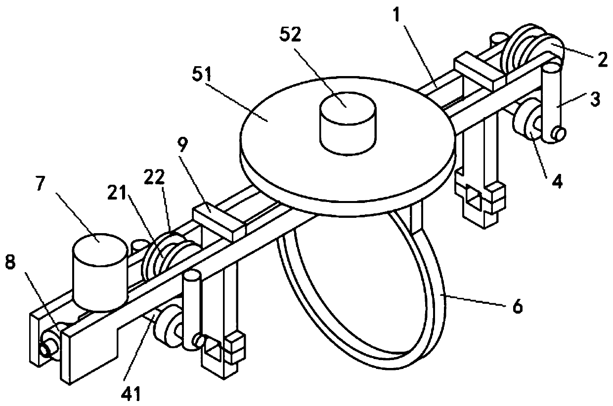 Aging-resistant flame-retardant power cable mobile detection platform