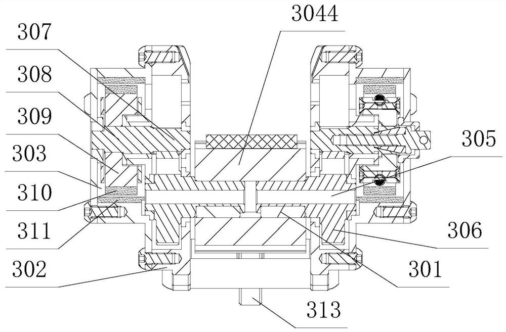 Helicopter fixed-point constant-speed delivery device