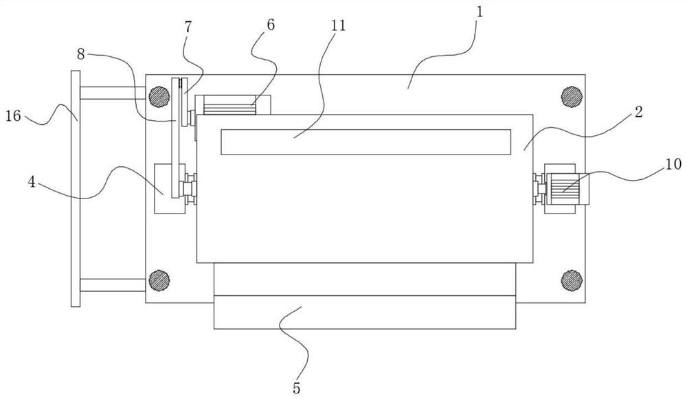 Rapid feeding device for rice-shrimp comprehensive planting and breeding feed