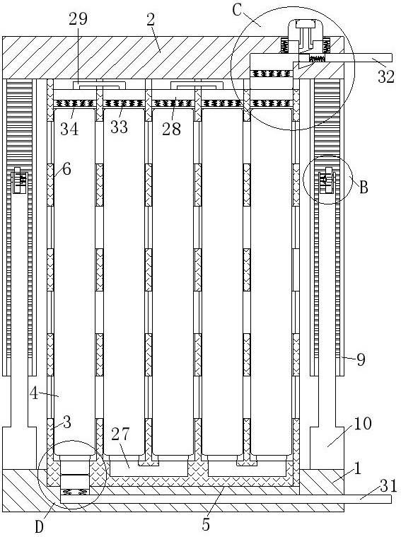 Assembled and combined type new energy battery pack